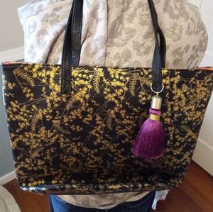Papaya Art Tote NWOT